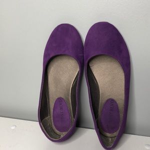 Purple flats